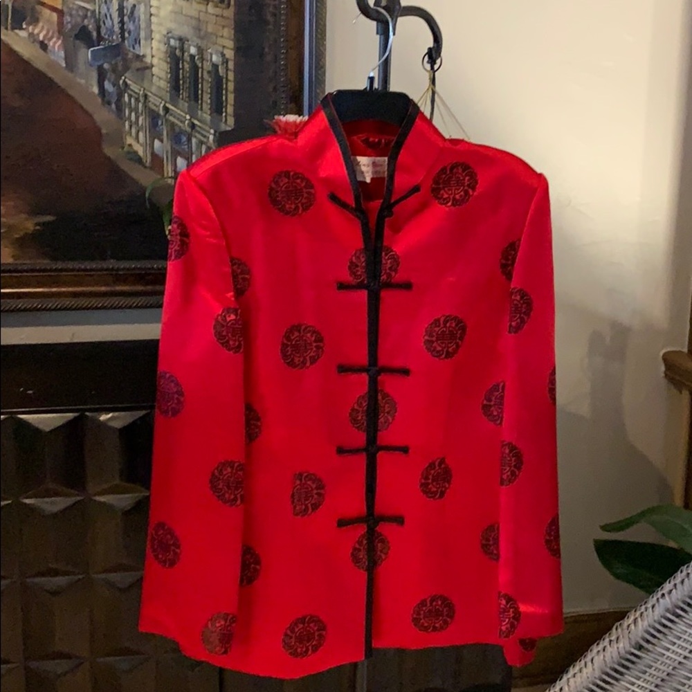 Ling Yun Satin Cocktail Jacket